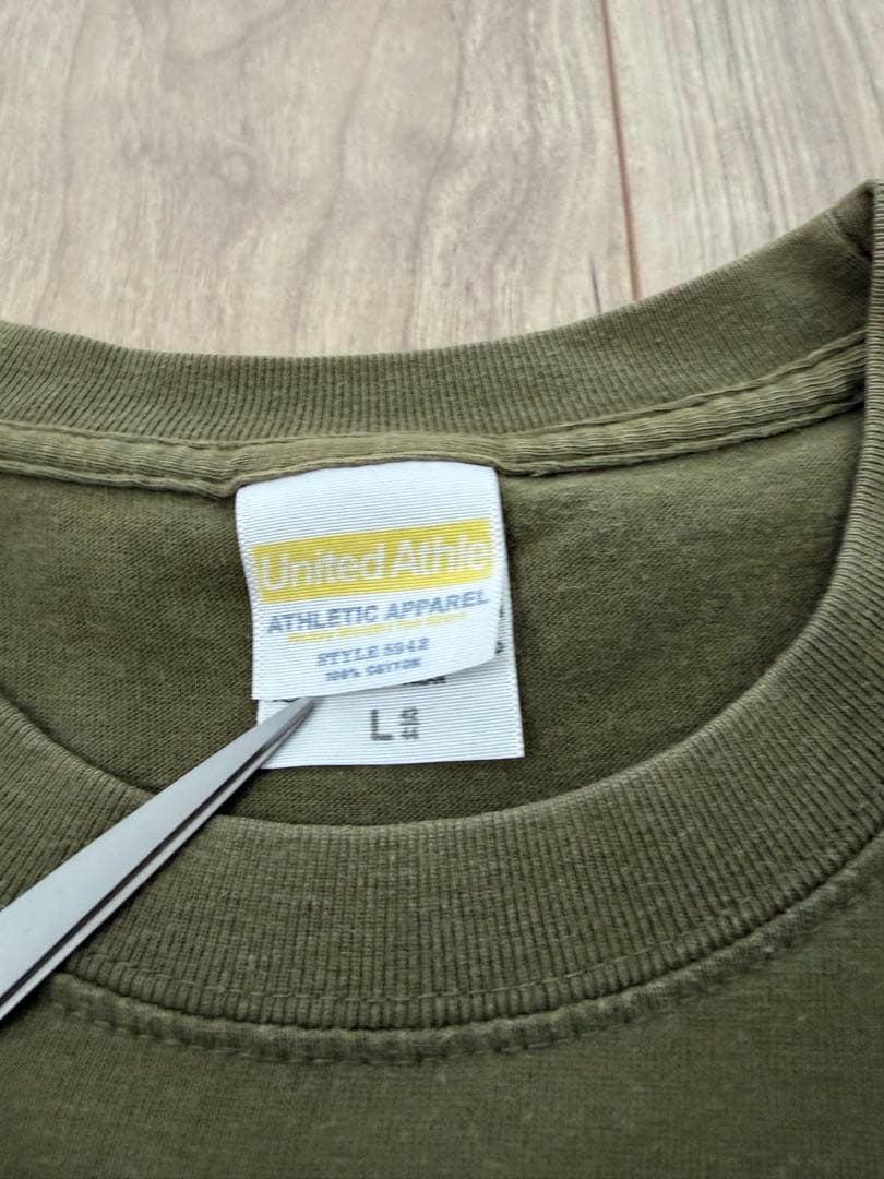 At One Stroke Tシャツ L オリーブ　東京ブルータルハードコア — image 3