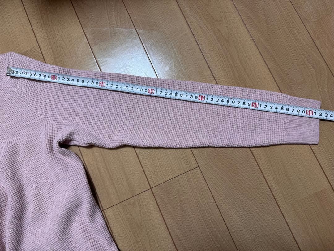 【美品】インポートM&Sマークスアンドスペンサー UK38メンズ ピンクセーター — image 5