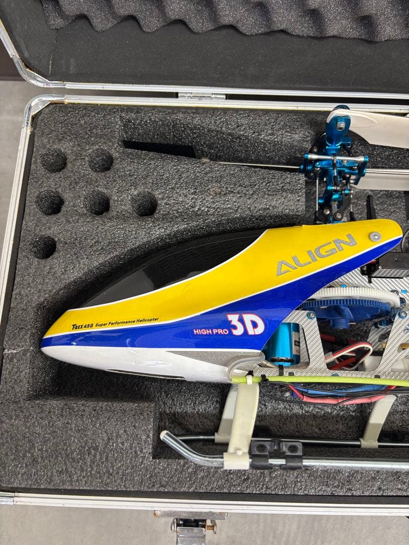 ALIGN T-REX450X RCヘリコプター プロポ・ケース付　動作確認未 — image 2