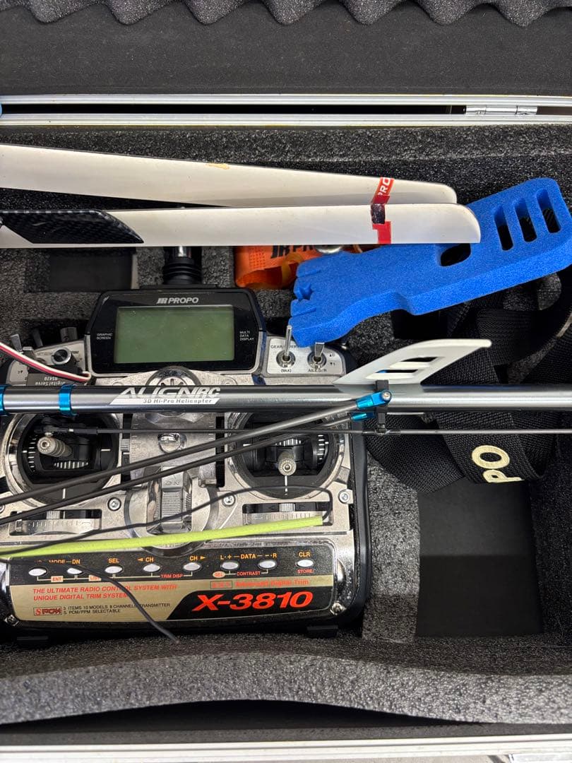 ALIGN T-REX450X RCヘリコプター プロポ・ケース付　動作確認未 — image 4