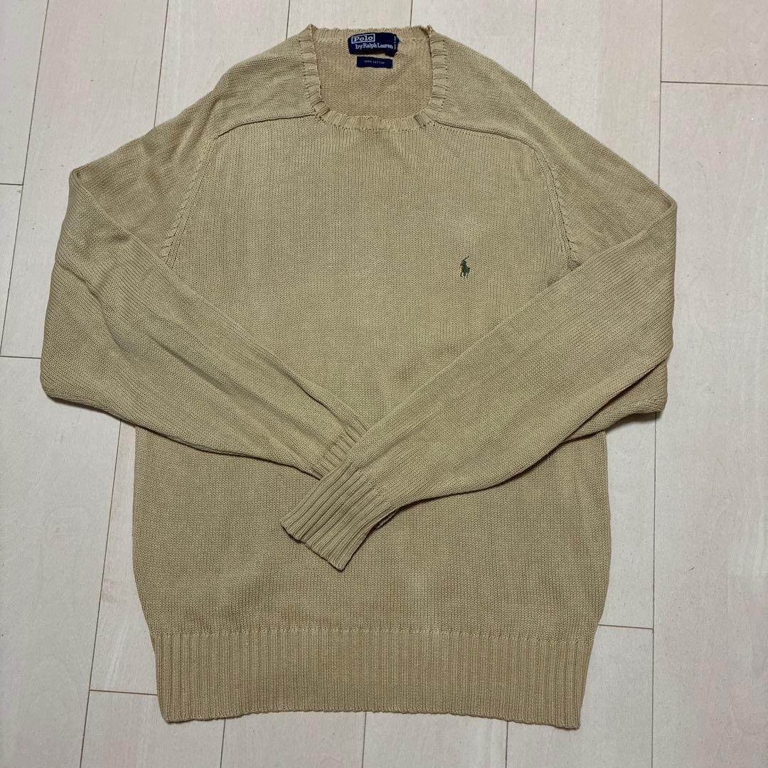 値下げ！Polo by Ralph Lauren コットンニット ベージュ — image 2