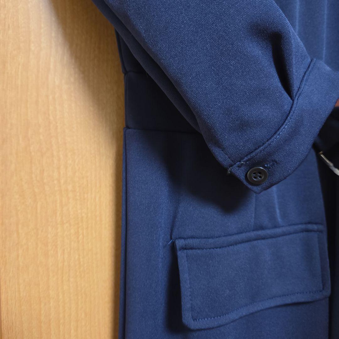 ネイビー　七分袖ワンピース 　M — image 3