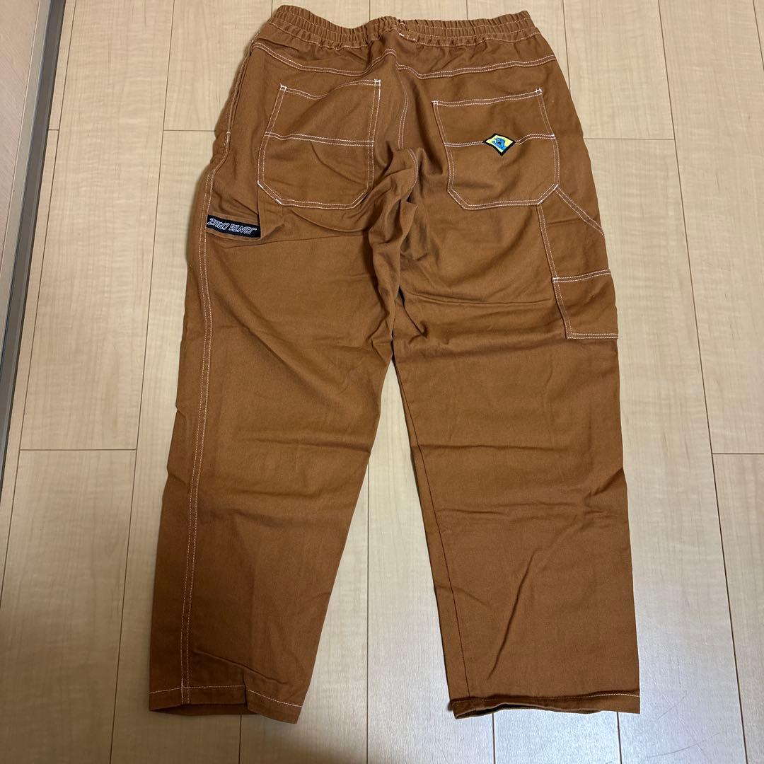 SANTA CRUZ ワークパンツ ペインターパンツ ブラウン — image 2