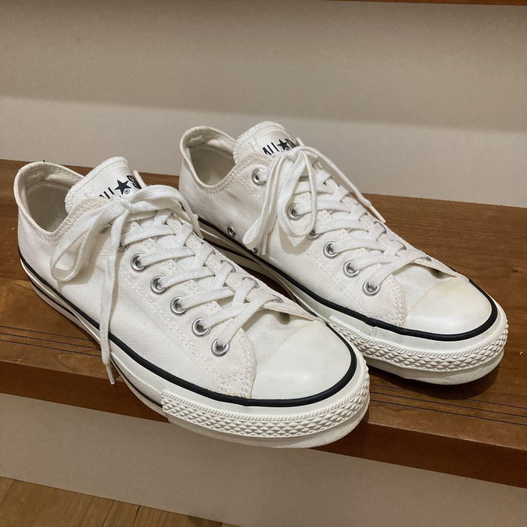 【日本製】コンバース キャンバス オールスター J OX ホワイト 27cm — image 2