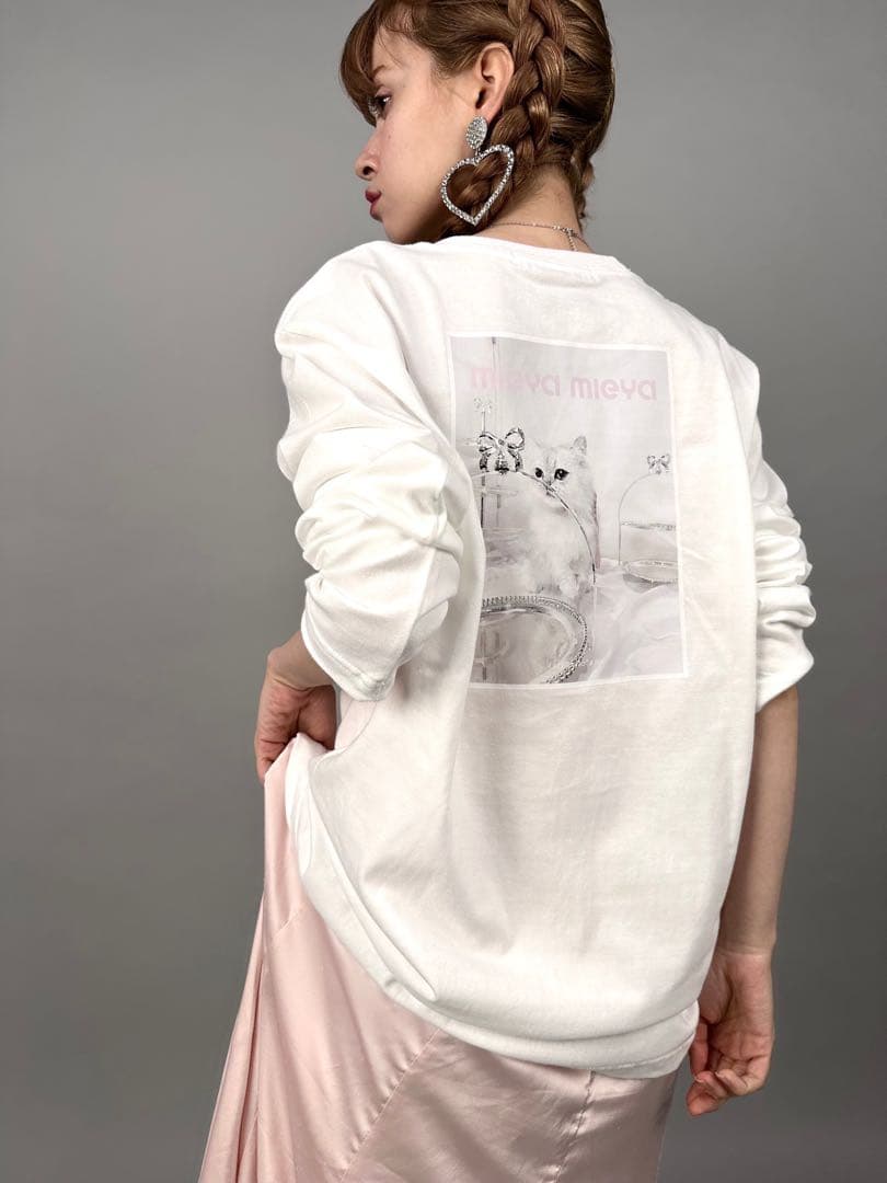 mieya mieya chaton graphic tee — image 2
