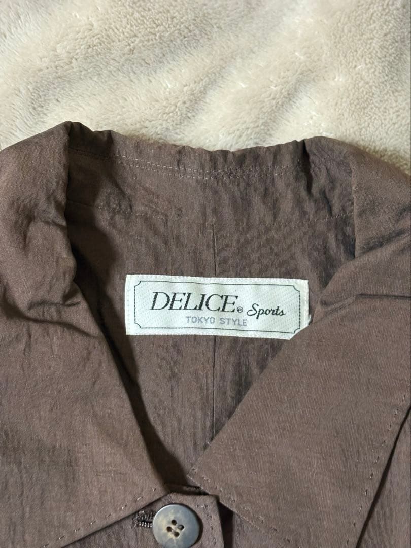DELICE ブラウン ボタンシャツ — image 2