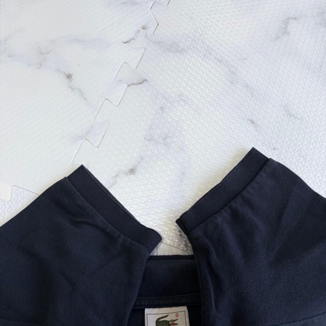 ✨大人気✨LACOSTEラコステ刺繍ロゴ ワンピース紺　L mr817 — image 4