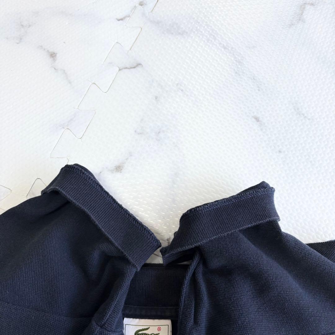 ✨大人気✨LACOSTEラコステ刺繍ロゴ ワンピース紺　L mr817 — image 5