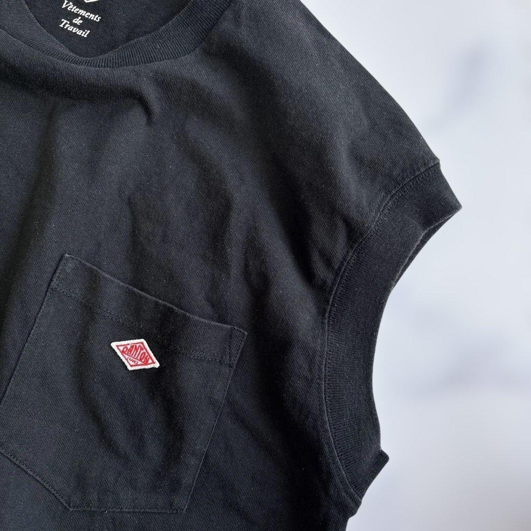 ✨DANTONダントン ノースリーブ カットソー 黒36 mr314 — image 3