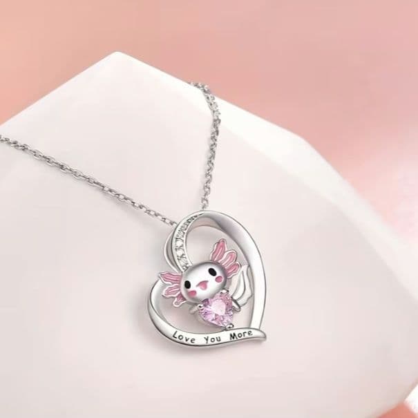 ウーパールーパー ネックレス 2個セット — image 2