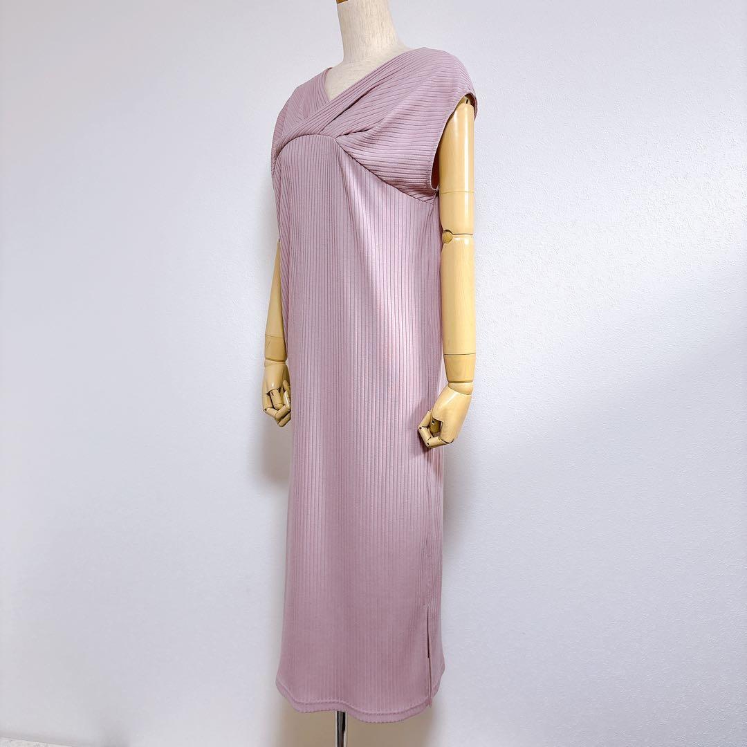 超美品 Rouge vif ルージュヴィフ ノースリーブ ロング ワンピース F — image 2