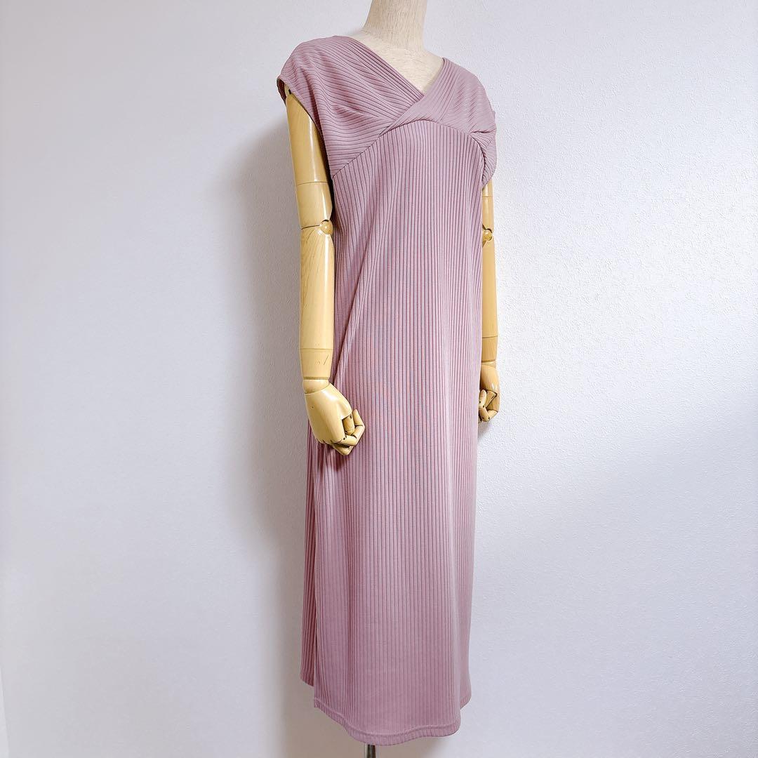 超美品 Rouge vif ルージュヴィフ ノースリーブ ロング ワンピース F — image 3
