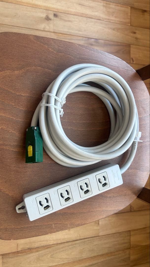 ハーネス型接地付4口電源タップ 2個セット — image 2