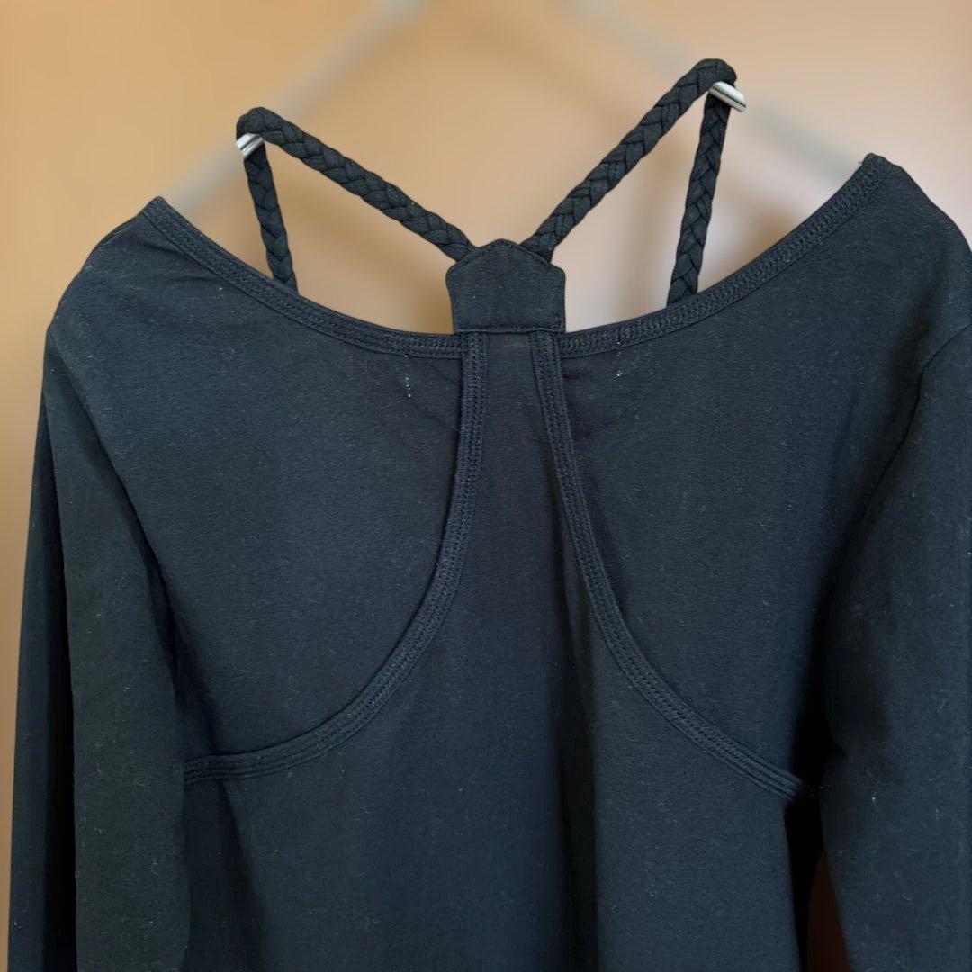 美品！長袖トップス　重ね着風　ロングT 匿名配送 — image 4