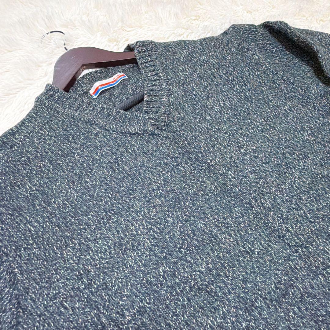 BalanceWearDesig セーター　ニット　ダークグリーン　訳あり — image 2