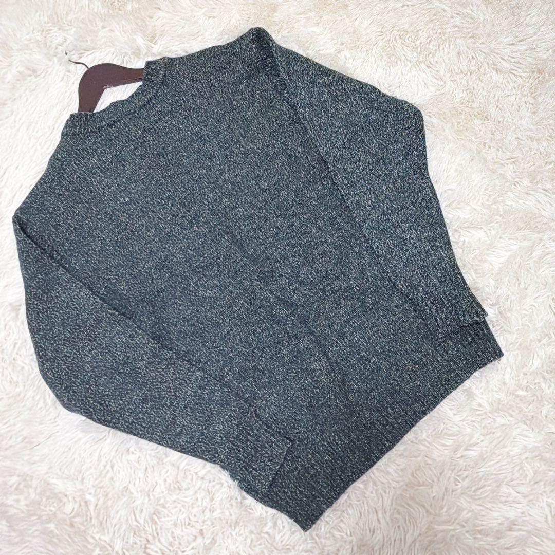 BalanceWearDesig セーター　ニット　ダークグリーン　訳あり — image 4