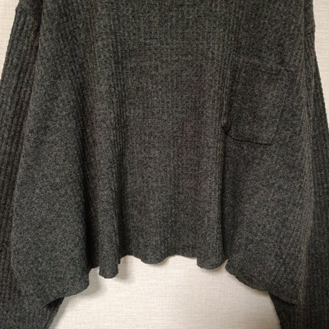 wild fable【XXL】ワッフル グレー 長袖 ゆったり カットソー — image 5