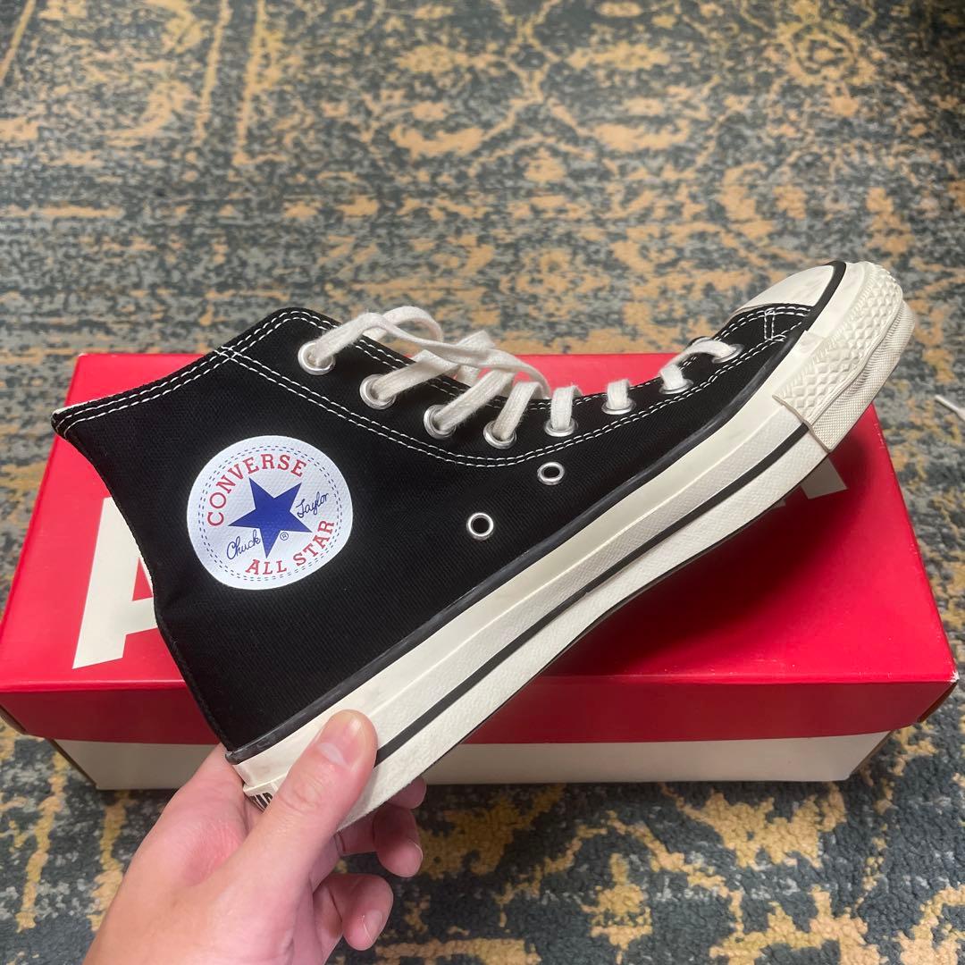 古着 CONVERSE コンバース MADE IN JAPAN スニーカー 黒 — image 3