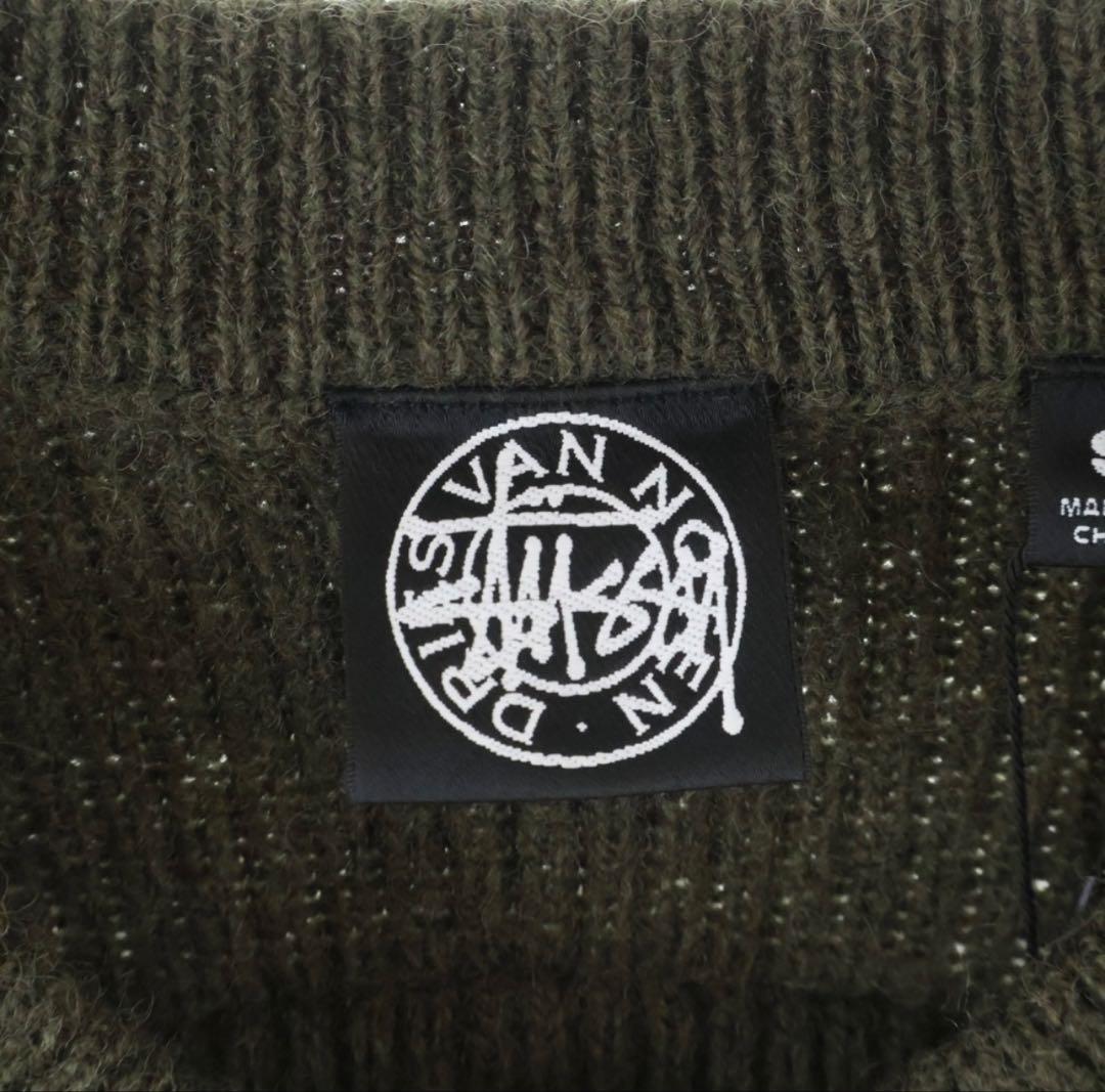 DRIES VAN NOTEN STUSSY コラボ　ニット　ワッペン　ドリス — image 4