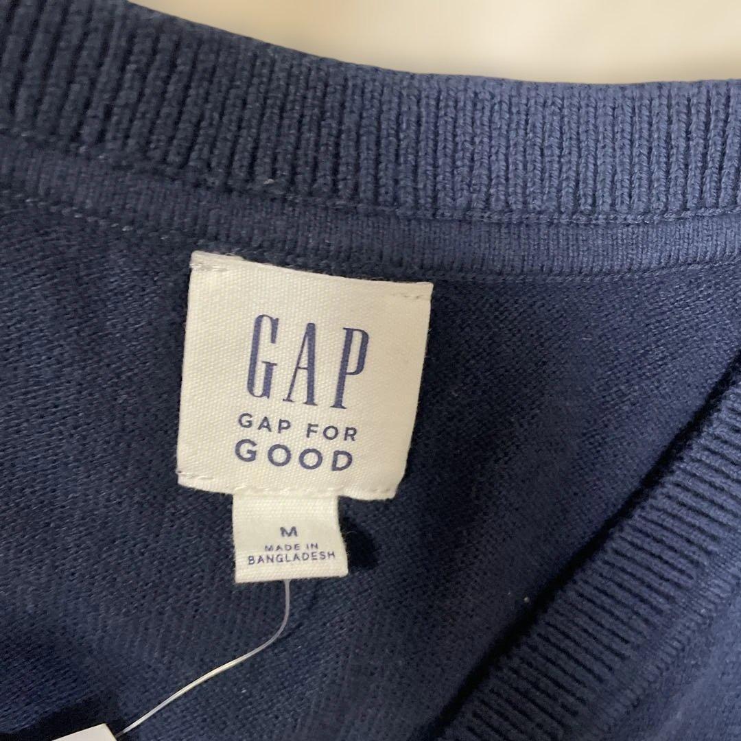 GAP メンズセーター　紺色　Mサイズ — image 3