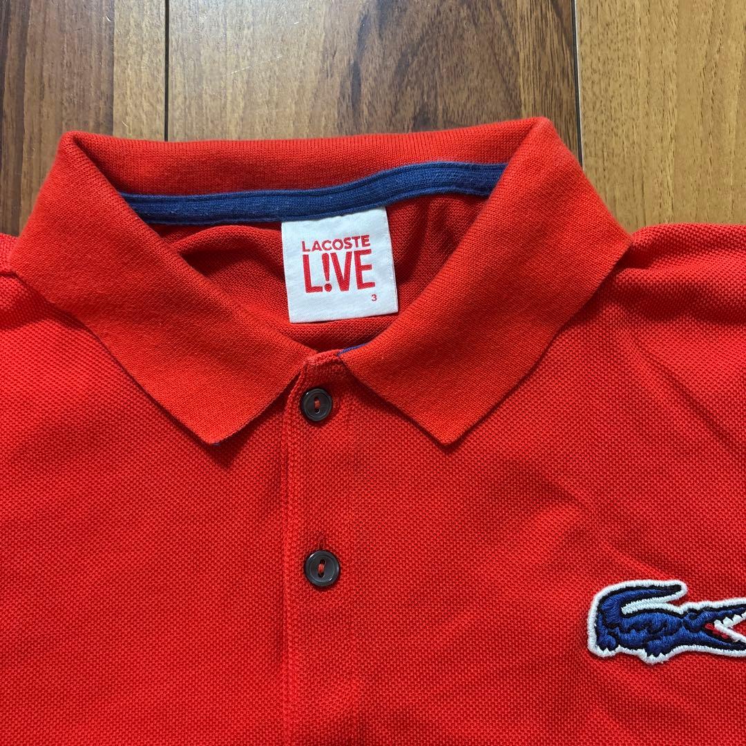 大人気！美品！ラコステライブLACOSTE LIVEポロシャツサイズ3 — image 2