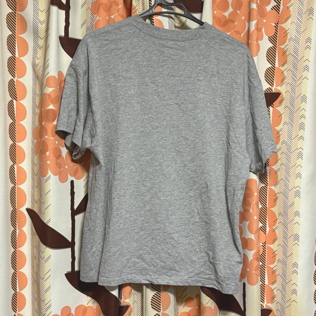 モノマート　半袖　カレッジロゴ　Tシャツ グレー　フリーサイズ　ゆったり　夏 — image 3