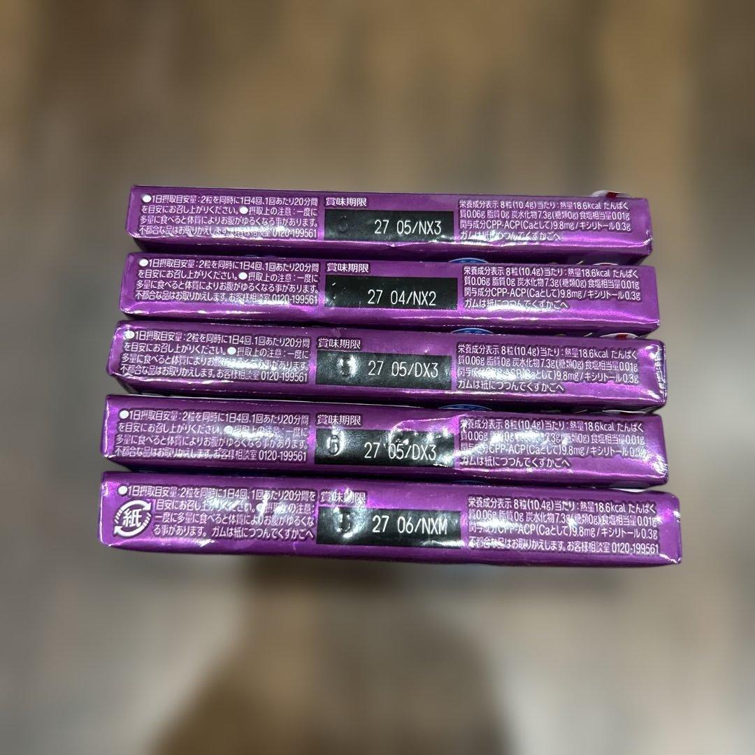 RECALDENT リカルデント グレープミントガム 5個セット — image 2