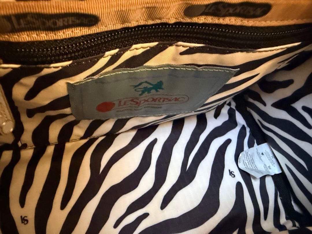 LeSportsac レスポートサック バンブーボストン　黒 — image 5
