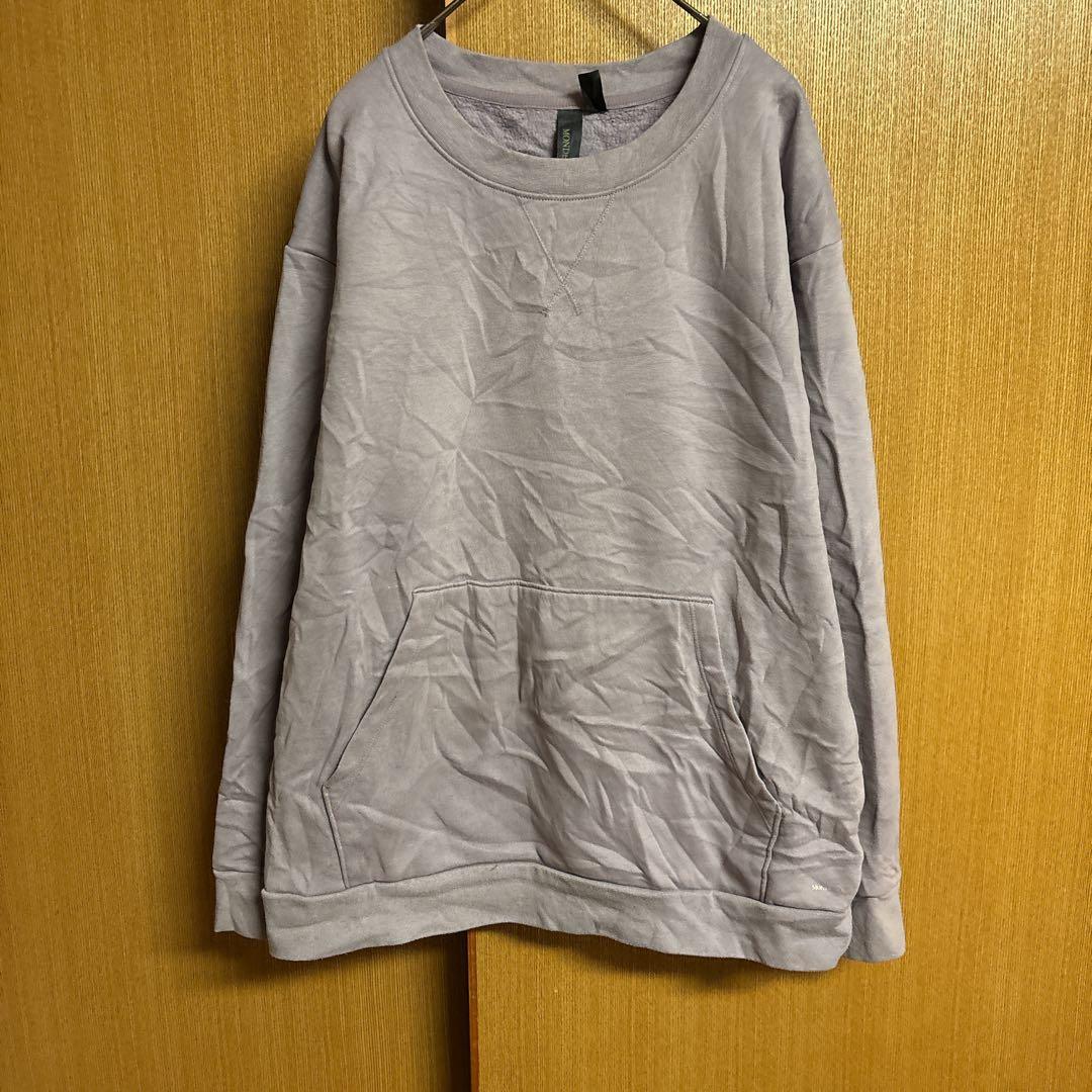 MONDETTA【S】薄紫 トレーナー スウェット 裏起毛 シンプル カジュアル — image 4