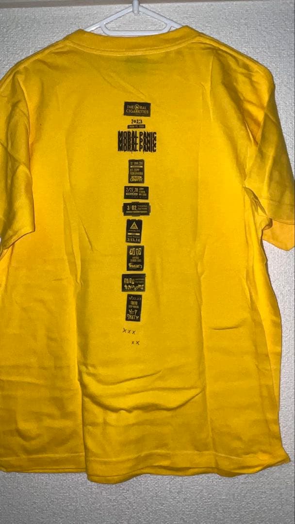 THE ORAL CIGARETTES Tシャツ 黄色 Mサイズ — image 2