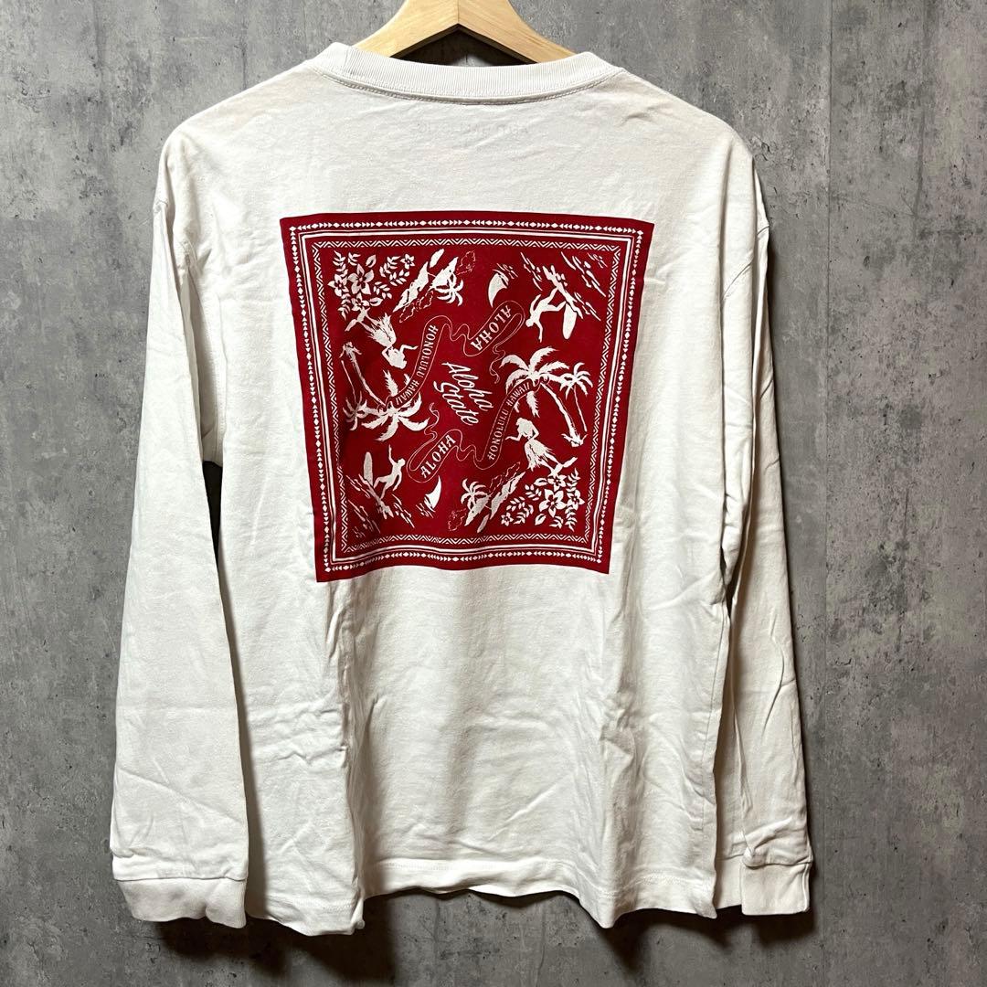ANTI BALLISTIC フラ　ハワイ　バンダナ柄　長袖Tシャツ　M — image 2