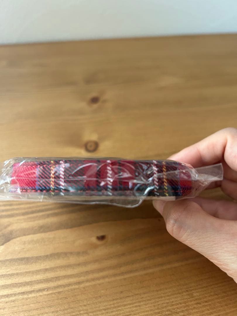 【新品・未使用】RALLOC シンプルベストリードSS タータンレッド — image 2