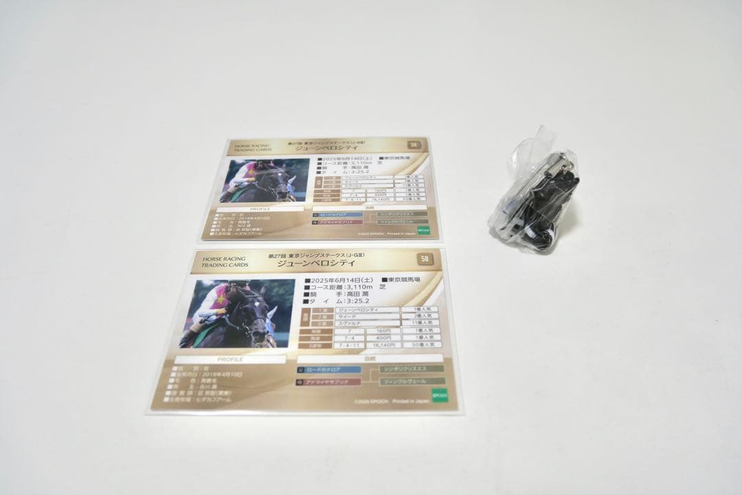 ジューンベロシティアイドルホースミニコレ 高田潤騎手ホーストレーディングカード — image 2