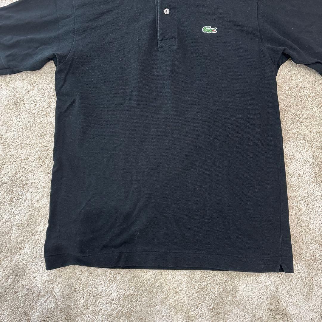 LACOSTE ポロシャツ 黒　Lサイズ — image 3