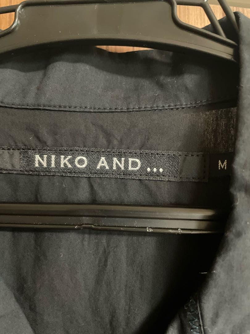 niko and... 半袖シャツ ブラック Mサイズ — image 2