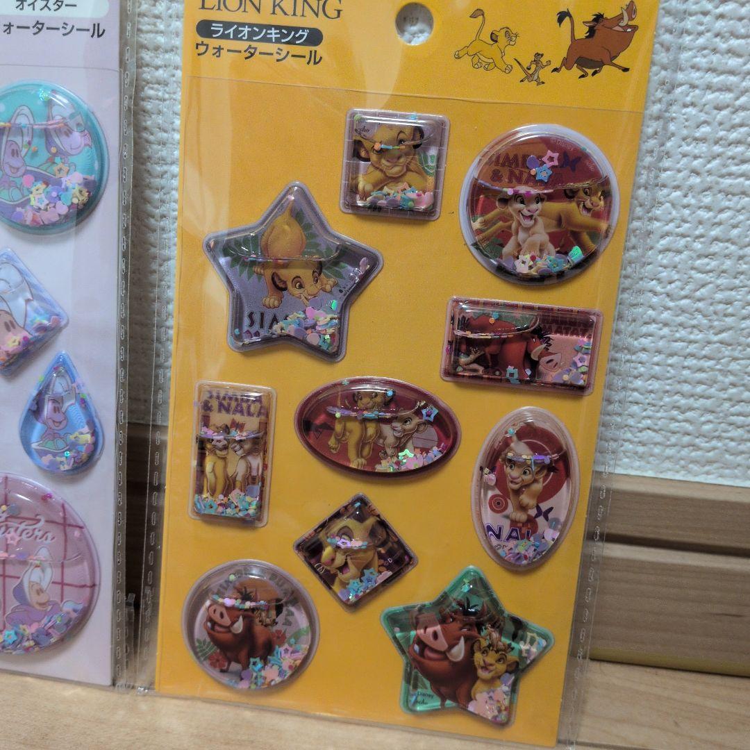 ディズニー ウォーターシール 2種セット — image 3