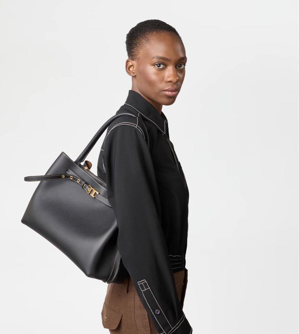 新品未使用TOD'S T シグネチャー レザー ハンドバッグ スモール — image 5