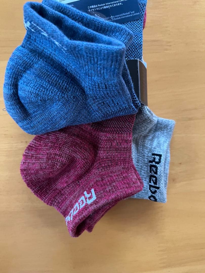 レディース　Reebok ソックス 3足組 23-25cm — image 4