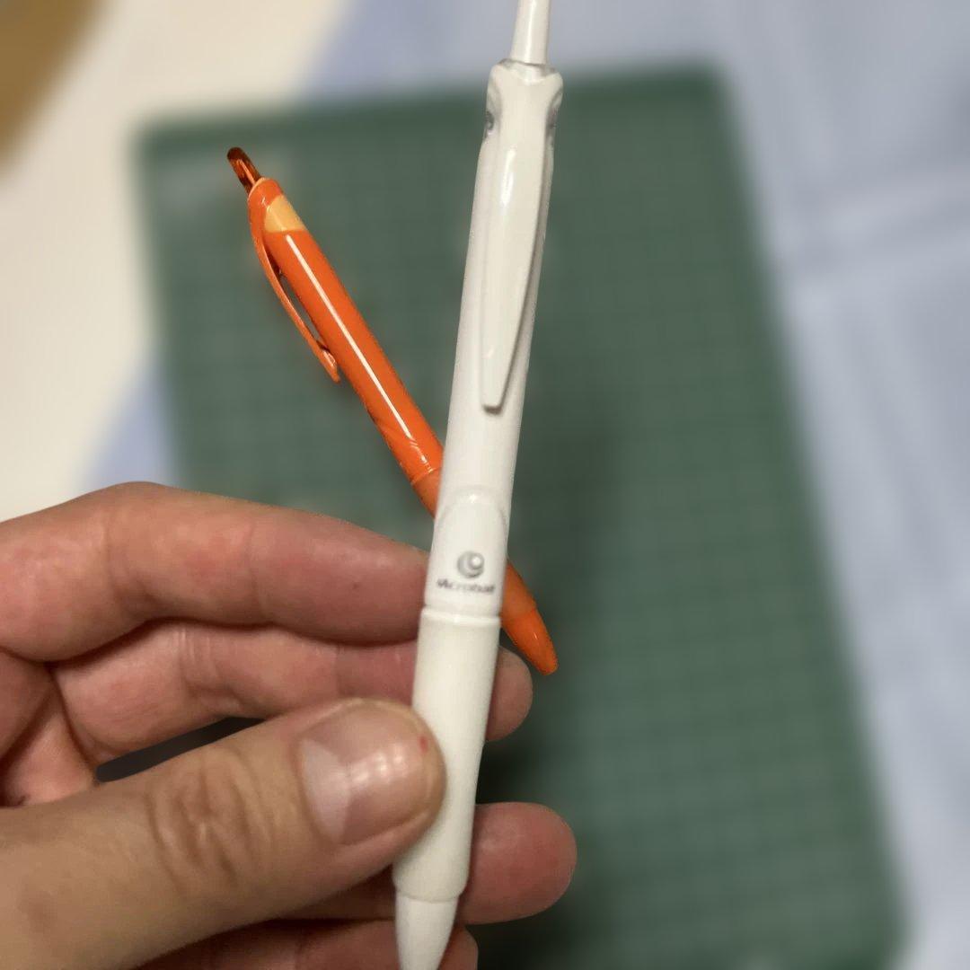 【最安値‼️】PILOT Acroball ボールペン(黒・オレンジ) 2本セット — image 2