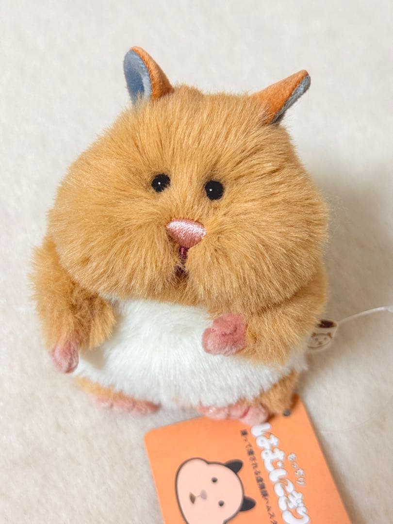 みたらし⑥ りぶはあと　はむにぎり　ハムスター　虚無顔　ぬいぐるみ　未使用品 — image 2