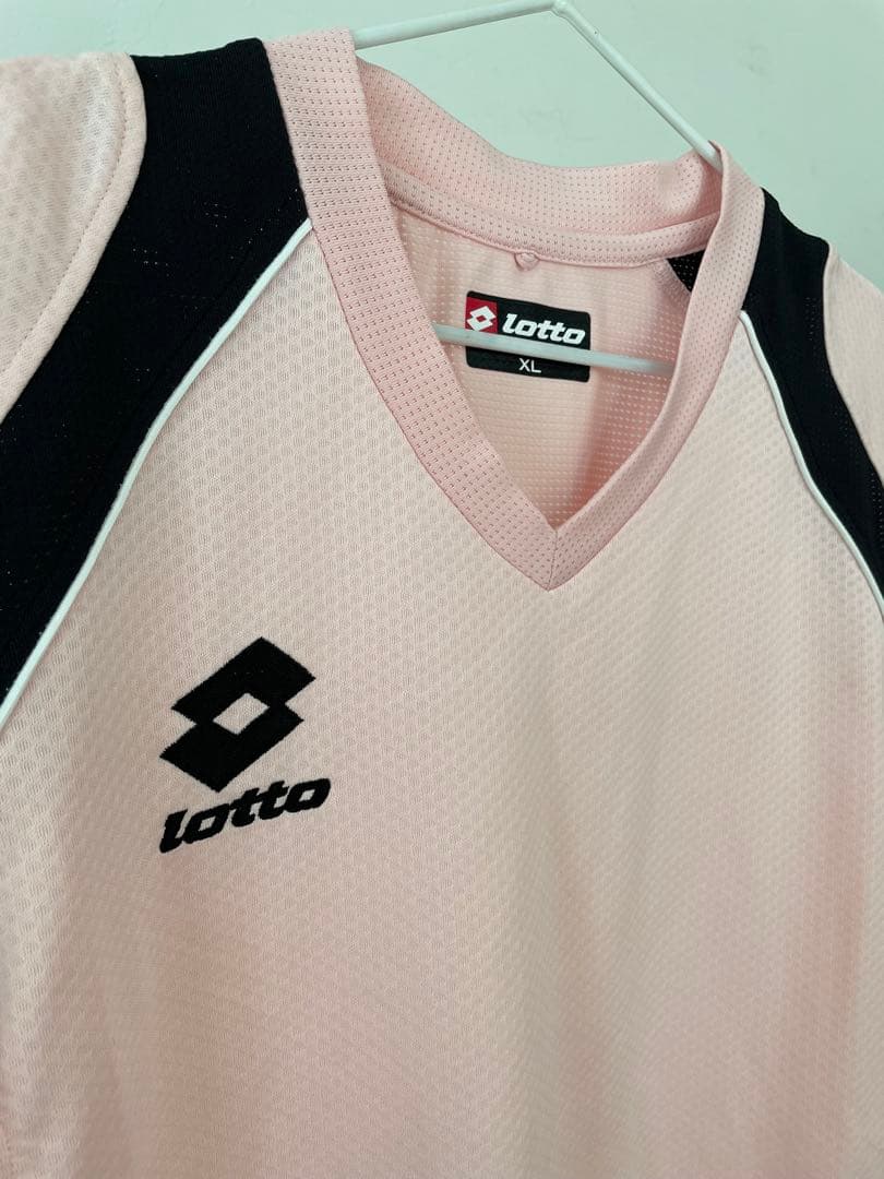 micha* 様専用　lotto ロット　Tシャツ　ピンク　XL 古着 — image 3