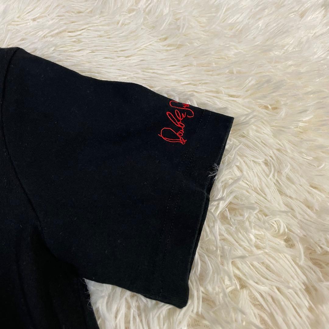 美品　ダブルスタンダードクロージング　パイナップル柄　半袖Tシャツ　黒 — image 5