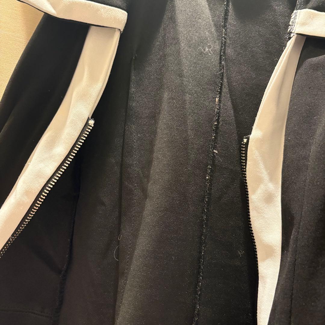 SHEIN バイカラー ジップアップ ミニワンピース — image 4