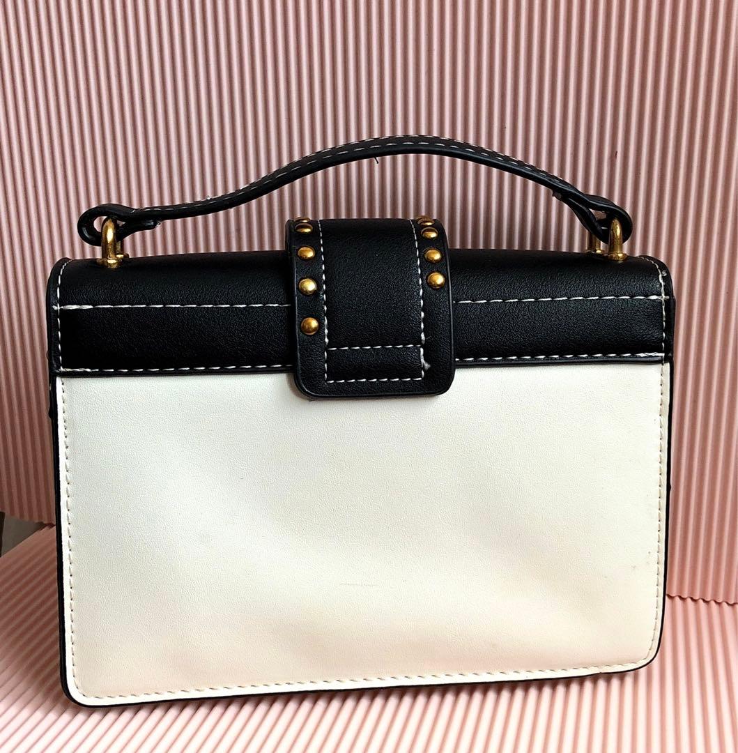 ミニスクエアショルダーバッグ　ハンドバッグ 未使用 — image 2