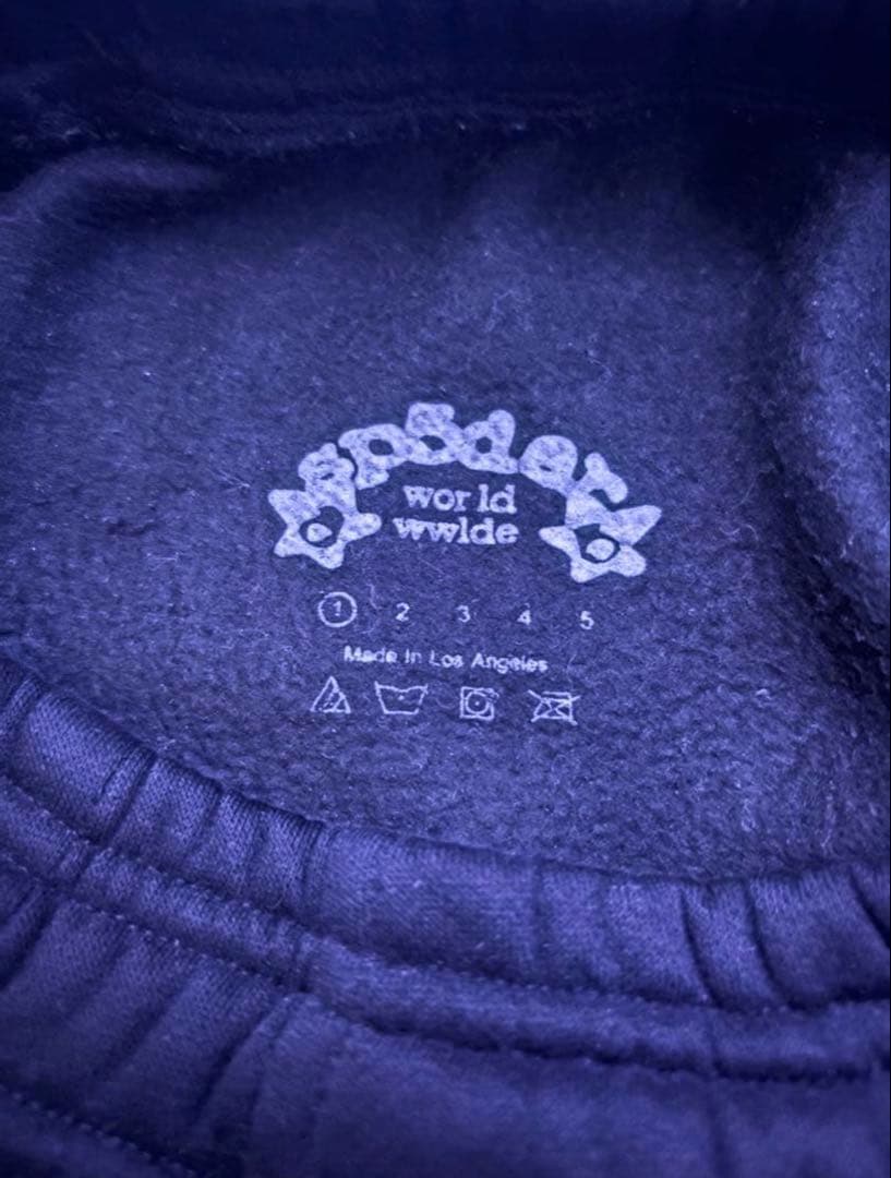 SP5DER スウェットパンツ ブラック — image 2