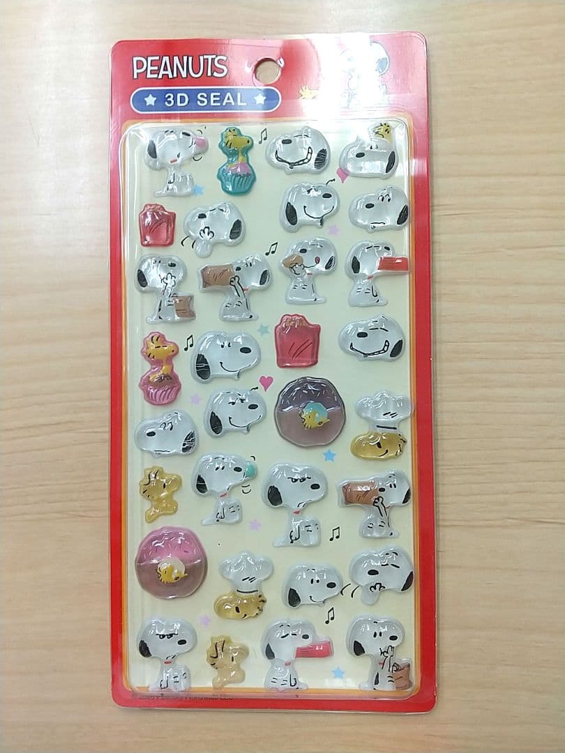 PEANUTS 3D SEAL ステッカー 4枚セット — image 3