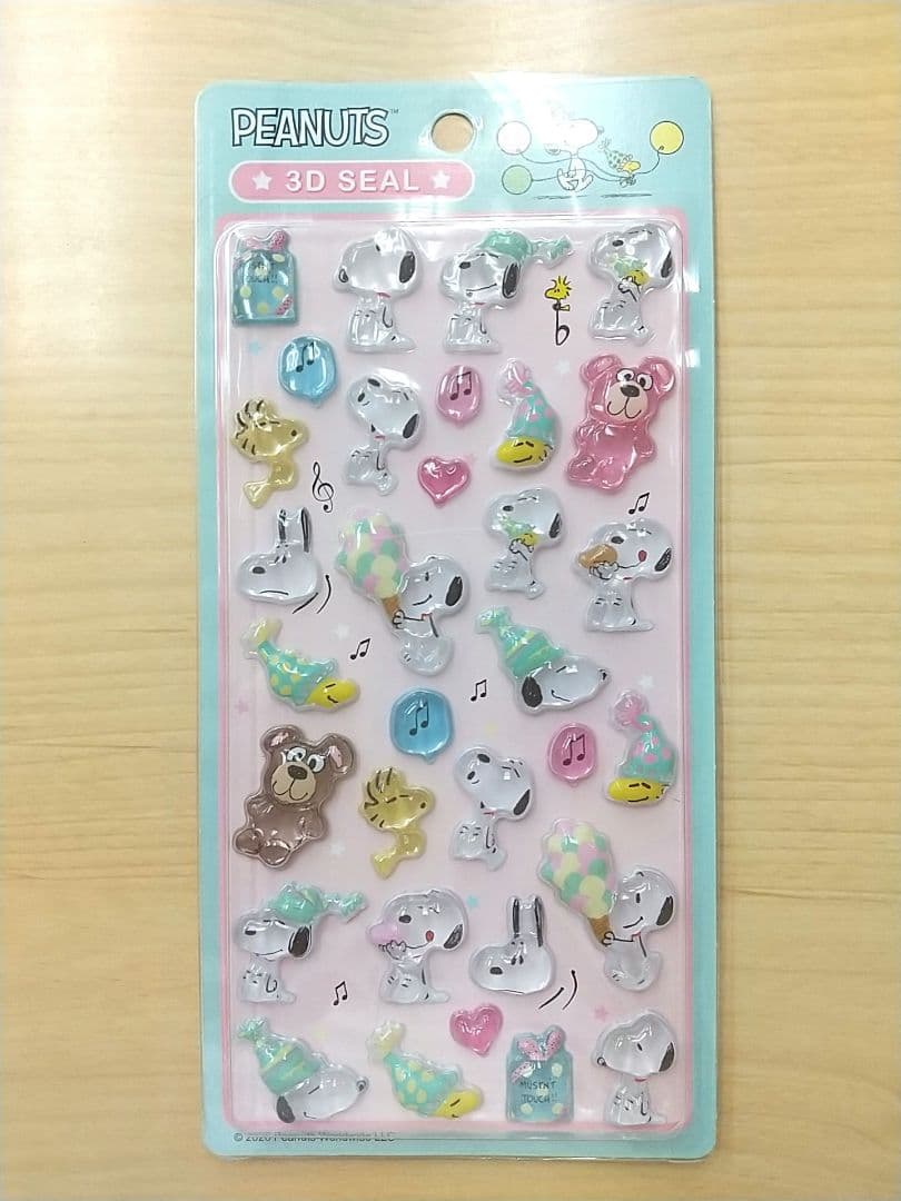 PEANUTS 3D SEAL ステッカー 4枚セット — image 5