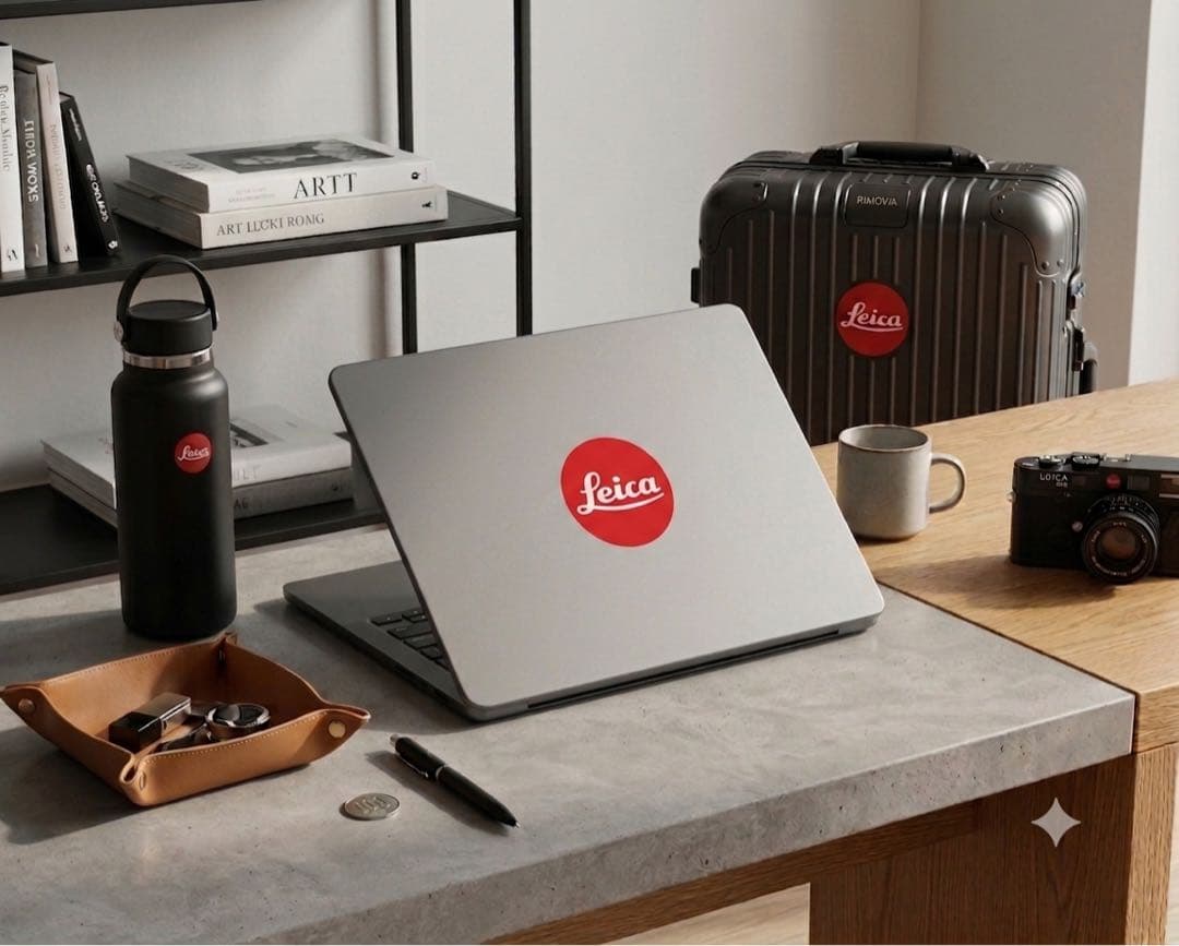【新品・防水】ライカ Leica ステッカー シール プレミアム 希少品 ドイツ — image 2