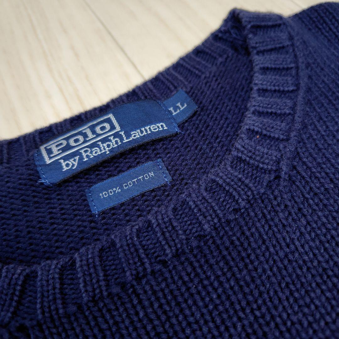 ポロバイラルフローレン コットンニット　LLサイズ — image 4