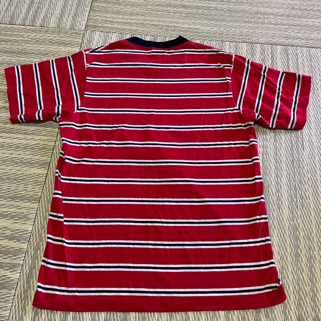 JIM THOMPSON 半袖 Tシャツ ボーダー レッド L — image 2